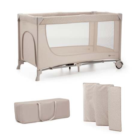 Cameră bebe - PATUT TRAVEL KINDERKRAFT JOY2, FARA ACCESORII, BEIGE