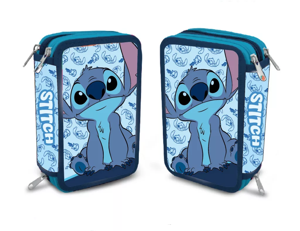 Penar echipat copii Disney Lilo & Stitch Happy, 3 compartimente, 45 piese [1]