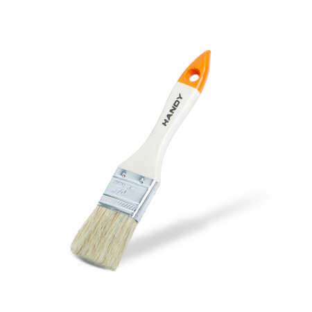 Accesorii de vopsit - Pensulă cu mâner din lemn - 38 mm - 1,5"