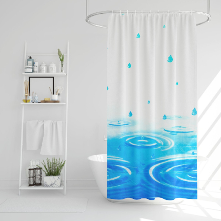 Perdea de duș – 3 modele – 180 x 180 cm [2]