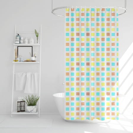 Articole pentru casă - Perdea de duș – 3 modele – 180 x 180 cm