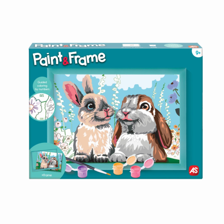 Jucării de exterior și grădină - PICTEAZA SI INRAMEAZA IEPURASII DRAGUTI