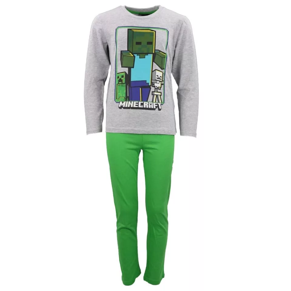 Pijama lungă copii Minecraft Steve [1]