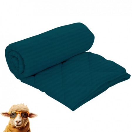 Textile pentru casă - PILOTĂ DAMASC-POLICOTON (BLEUMARIN)