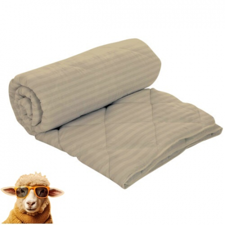 Textile pentru casă - Pilotă damasc-policoton (cappucino)