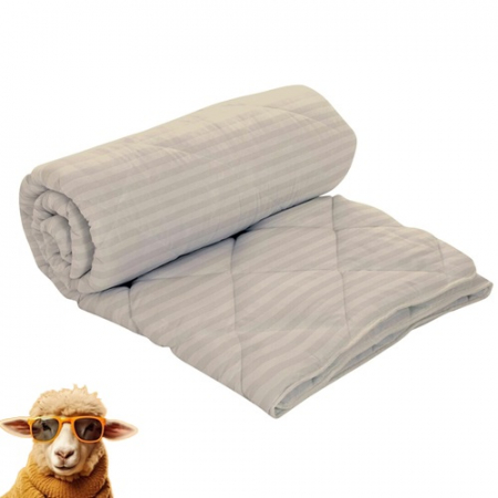 Textile pentru casă - Pilotă damasc-policoton crem