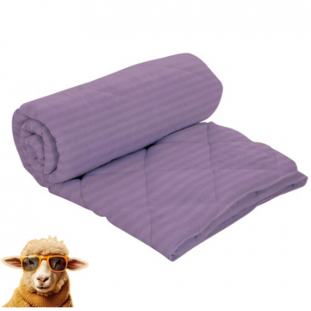 Textile pentru casă - PILOTĂ DAMASC-POLICOTON (LILA)