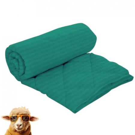 Textile pentru casă - Pilotă damasc-policoton (verde)