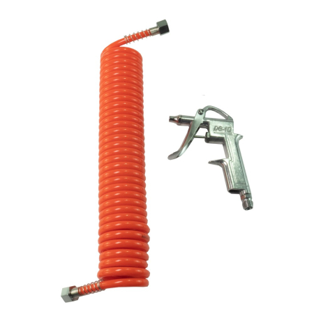 Scule pneumatice - Pistol pneumatic de suflat cu furtun 5 m PU