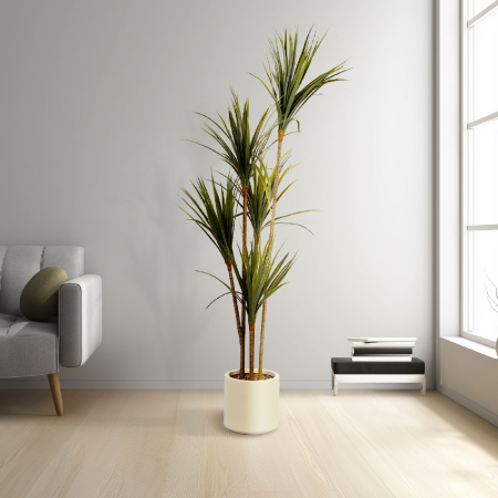 Plantă decorativă artificială palmier – 1,5 m, verde [1]