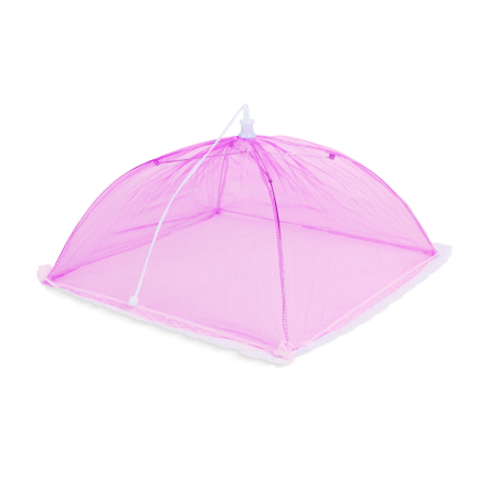 Articole pentru casă - Plasă de protecție alimentară - roz - 30 x 30 cm