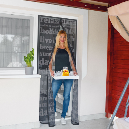 Plasa tantari pt. usi - inchidere magnetica, 100x210 cm [1]