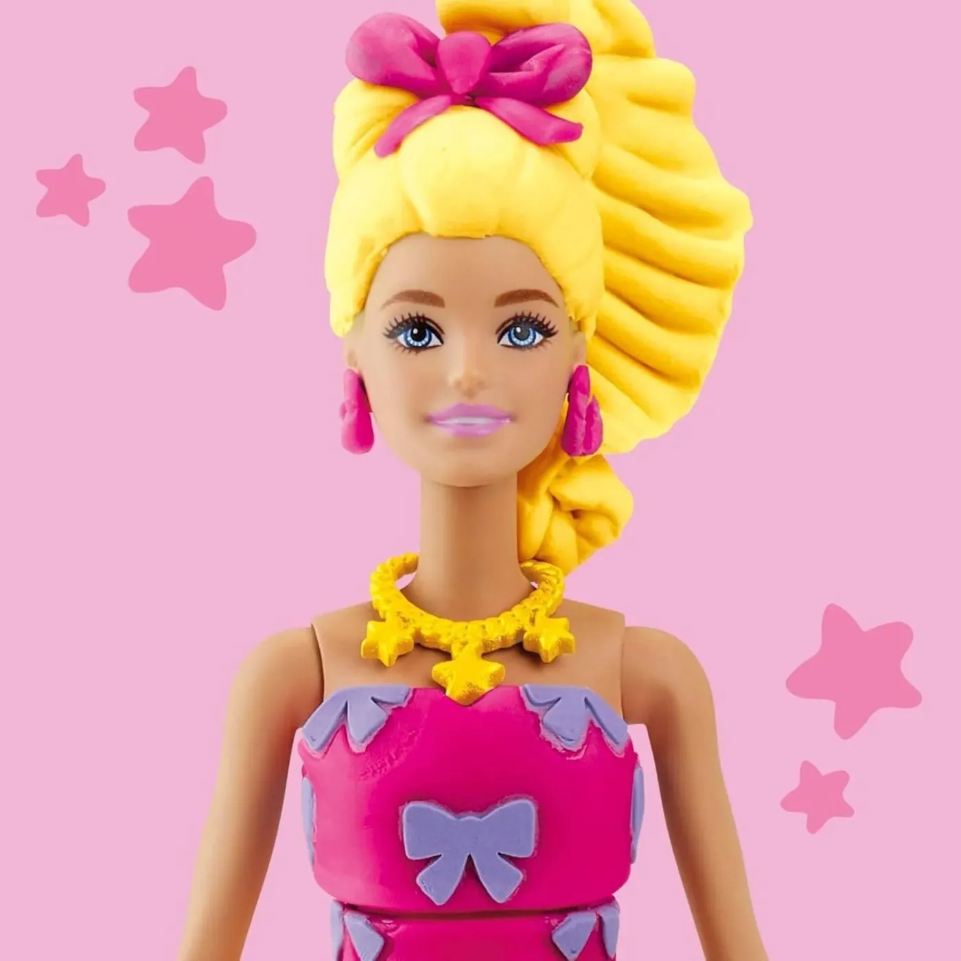 PLAY DOH BARBIE SET PLASTELINA VOLANASE SI FUNDITE CU PAPUSA INCLUSA [7]