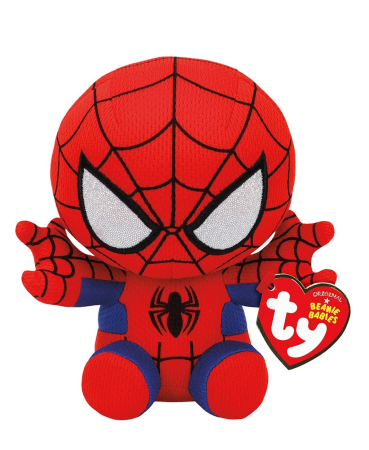 Universul Copiilor - PLUS TY 15CM BEANIE BABIES MARVEL SPIDERMAN