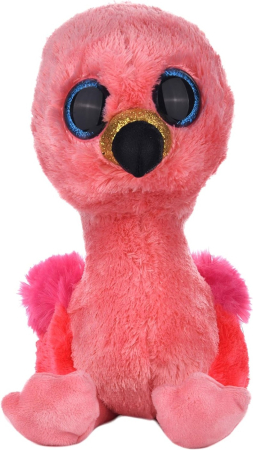 Universul Copiilor - PLUS TY 24CM BOOS FLAMINGO ROZ
