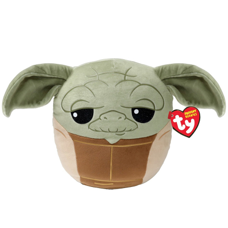 Jucării de pluș - PLUS TY 30CM SQUISHY BEANIES MARVEL STAR WARS YODA