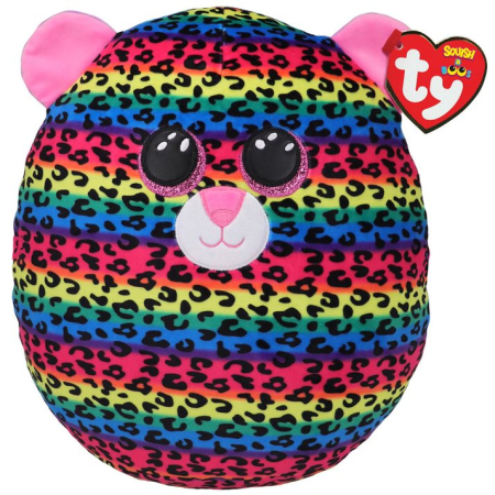 Jucării de pluș - PLUS TY SQUISH LEOPARD DOTTY 30CM