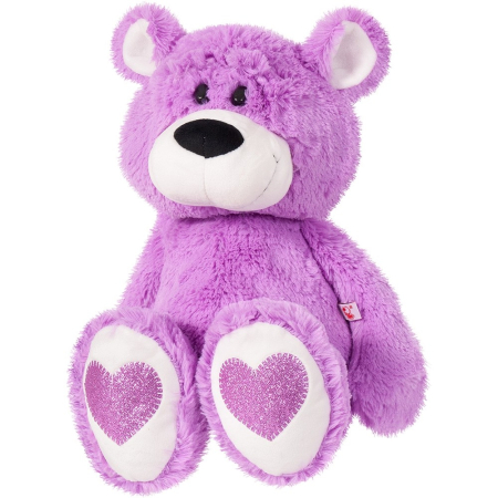 Jucării de pluș - PLUS URSULET ANDRY LILIAC 45CM