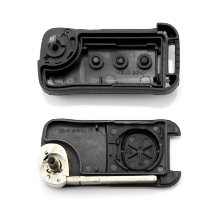 Porsche Cayenne Carcasa cheie tip briceag, 3 butoane [1]