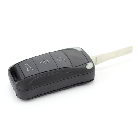 Porsche Cayenne Carcasa cheie tip briceag, 3 butoane [3]