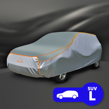 Prelate auto - Prelată auto impermeabilă anti-grindină pentru SUV, mărimea L, 483 x 160 x 145 cm