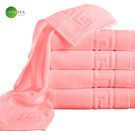 Prosoape - Prosop greek border (70x140cm) – 500g/m2 – roz