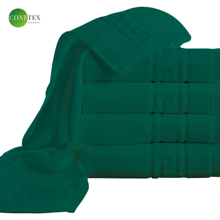 Prosoape - Prosop greek border (50x90cm) – 500g/m2 – verde