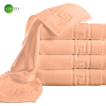 Prosoape - Prosop greek border (70x140cm) – 500g/m2 – portocaliu