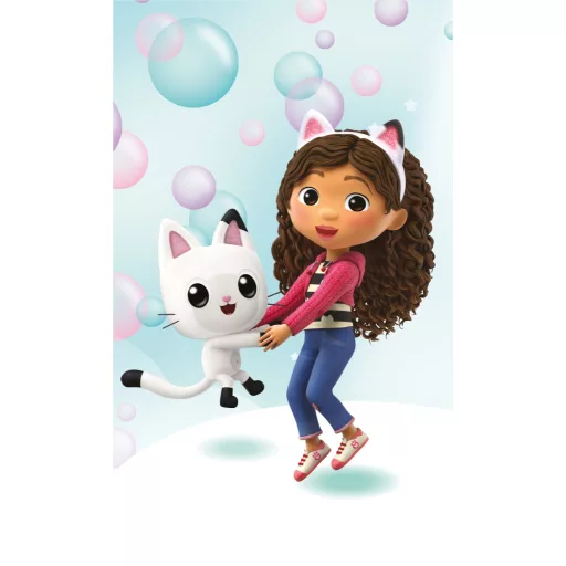 Gabby's Dollhouse - Prosop pentru copii Gabby’s Dollhouse Bubbles, 30x50 cm