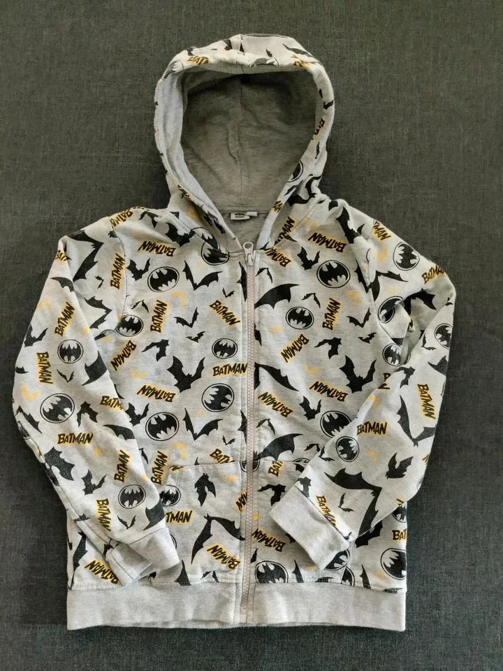 Pulover pentru copii Batman, gri, bumbac, 98/104 cm [1]