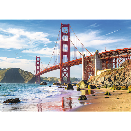 PUZZLE TREFL 1000 PODUL GOLDEN GATE SAN FRANCISCO [1]