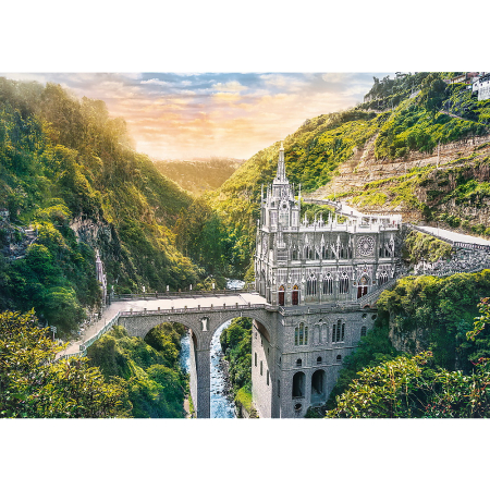 PUZZLE TREFL 1000 SANCTUARUL LAS LAJAS COLUMBIA [1]