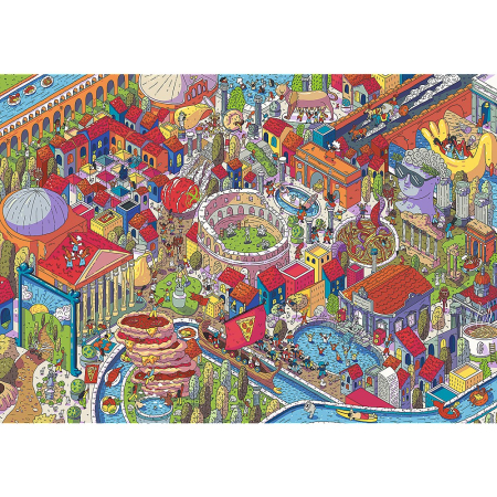 PUZZLE TREFL 1000 UFT EYE SPY ROMA [1]