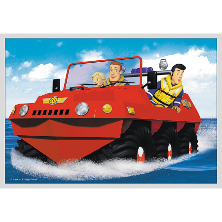 PUZZLE TREFL 10IN1 POMPIERUL SAM - SALVARILE POMPIERULUI SAM [4]