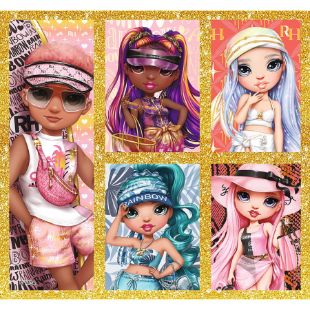 PUZZLE TREFL 10IN1 RAINBOW HIGH PAPUSILE FASHION [5]