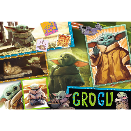 PUZZLE TREFL 160 STAR WARS MANDALORIANUL [1]