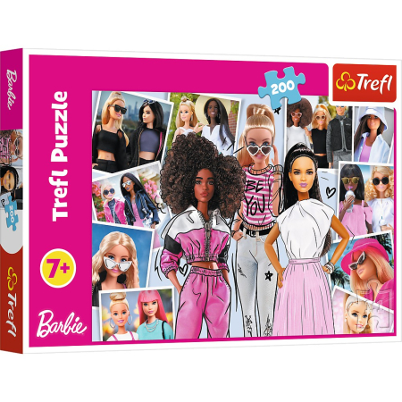 Puzzle - PUZZLE TREFL 200 BARBIE IN LUMEA LUI BARBIE