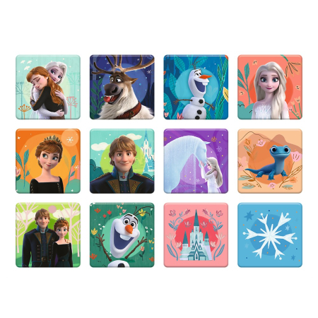 PUZZLE TREFL 2IN1 MEMO DISNEY FROZEN PRINTESELE SI TARAMUL LOR [3]