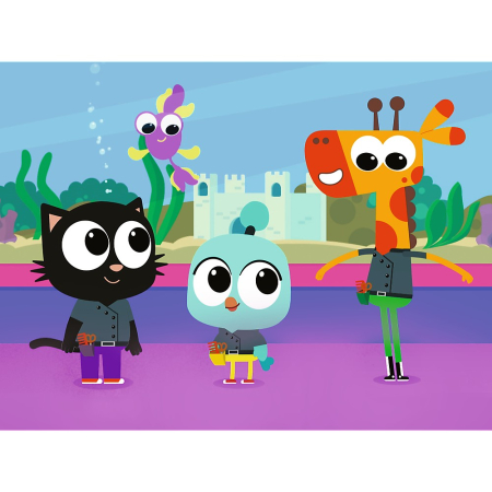 PUZZLE TREFL 30 PLANETA MILO PISICA MILO [1]