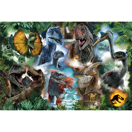 PUZZLE TREFL 300 JURRASIC WORLD DINOZAURII FAVORITI [1]