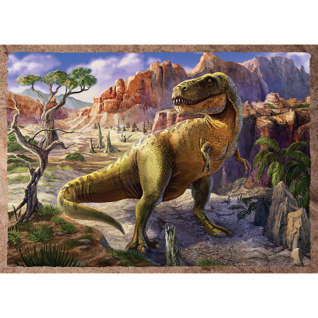 PUZZLE TREFL 4IN1 DINOZAURII INTERESANTI [4]