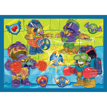 PUZZLE TREFL 4IN1 SUPER THINGS SUPER ACTIUNEA [4]