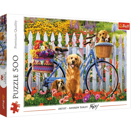 Puzzle - PUZZLE TREFL 500 AVENTURA CATELUSILOR