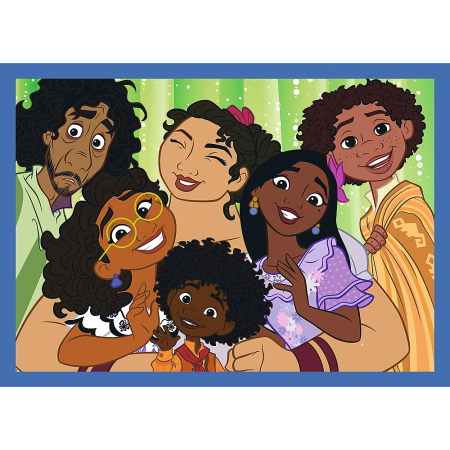 PUZZLE TREFL DISNEY 4IN1 MINUNATA LUME DISNEY [2]