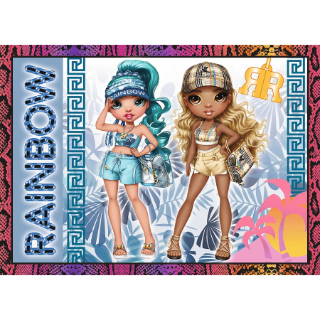 PUZZLE TREFL RAINBOW HIGH 4IN1 PAPUSILE FASHION [1]