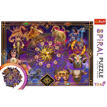 PUZZLE TREFL SPIRAL 1040 PIESE SEMNE ZODIACALE [2]