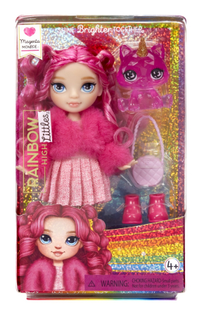 Universul Copiilor - RAINBOW HIGH LITTLES PAPUSA MAGENTA MONROE