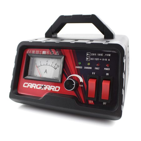 Mașina din garaj - Redresor auto 6-12V,  10A (încărcător baterie auto)