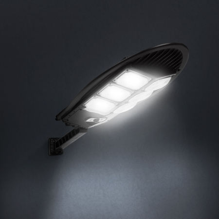 Lămpi solare - Reflector solar de perete - 180 SMD LED - 1200 lm - 10W - 3000 mAh - IP65