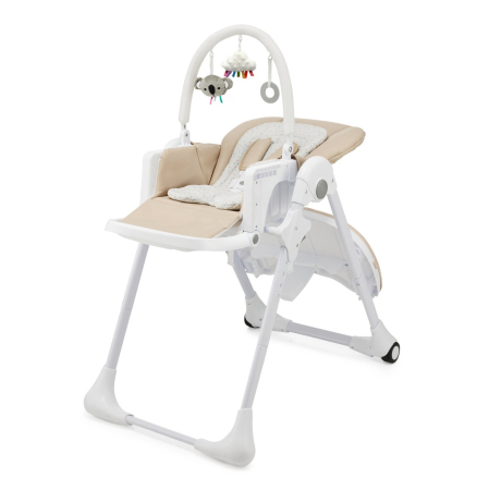 SCAUN DE MASA KINDERKRAFT TUMMIE, PLIABIL, BEIGE [2]